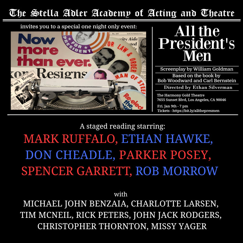 Benefit Fundraiser for Stella Adler